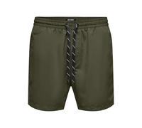 ONLY & SONS Onsted Life Short Swim Noos Bañador Corto, Noche de Oliva, S Hombres