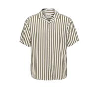 ONLY & SONS Onswayne Life SS Viscose Noos - Camisa para Hombre, Beige, S