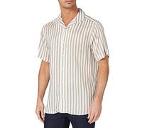 Only & Sons Camisa 'Wayne' taupe / gris claro, Talla XXL