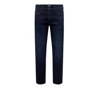 ONLY & SONS ONSWEFT REG. Blue Black 2652 Mat DNM, Azul Denim, 36W x 34L