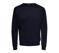 Only & Sons Onswyler Life LS Crew Knit Noos,C5 Knit Hombre, Azul Marino., S