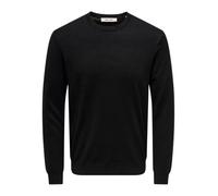 Only & Sons Onswyler Life LS Crew Knit Noos,C5 Knit Hombre, Black/, XL