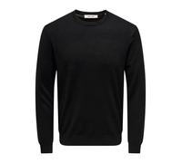 ONLY & SONS Onswyler Life LS Crew Knit Noos Knit, Hombre, Black/, M
