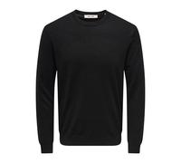 ONLY & SONS Onswyler Life LS Crew Knit Noos Knit, Hombre, Black/, M