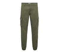 Only & Sons Pantalón Cargo Masculino ONSCAM Stage Cargo Cuff PK 6687, Noche de Oliva, 33W x 34L