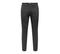 ONLY & SONS Pantalón Onsmark Slim Check 020960, marrón (Coffee Bean), 31W / 32L