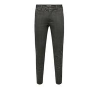 ONLY & SONS Pantalón Onsmark Slim Check 020960, Teak, 31W / 32L