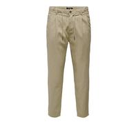 Only & Sons Pantalón plisado 'ONSLeo' piedra 50x32 piedra