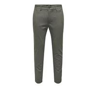 Only & Sons Pantalones Chinos para Hombre ONSMARK Slim Fit Chino, Teak, 29W / 30L