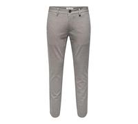 ONLY & SONS Pantalones Chinos para Hombre ONSMARK Slim Fit Jeans, marrón, 36W / 32L