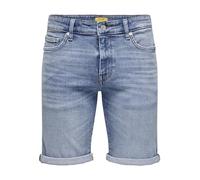 Only & Sons Onsply MBD 8772 Shorts Tai Dnm Noos Pantalones Cortos, Azul Medio (Mezclilla Azul Medio), XL para Hombre