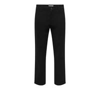 Only & Sons Pantalones para Hombre, Negro, 32W / 30L