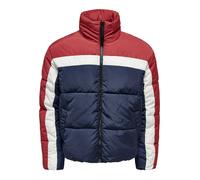 Only & Sons Plumífero acolchado de hombre puffer corto. Azul índigo S (2)