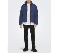 Only & Sons Plumífero acolchado de hombre puffer corto. Azul marino XL (5)