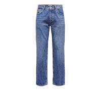 Only & Sons Regular fit Jeans ONSEDGE Mid Rise Straight Fit Jeans Special Bright Blue Denim 34 32 Special Bright Blue Denim