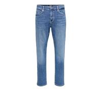 Only & Sons Regular fit Jeans ONSWEFT Mid Waist Regular Fit Jeans Medium Blue Denim 34 34 Medium Blue Denim