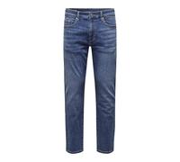 Only & Sons Regular fit Jeans ONSWEFT Mid Waist Regular Fit Jeans Medium Blue Denim 34 34 Medium Blue Denim