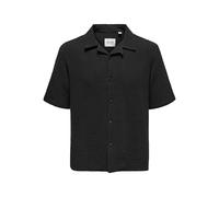 ONLY & SONS Shirt Camiseta Onskyle 0158 SS, Negro Azabache, L Hombres