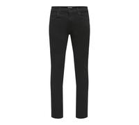 Only & Sons Slim fit Jeans Onsloom Mid Rise Slim Fit Jeans Black Denim 30 32 Black Denim
