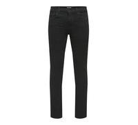 Only & Sons Slim fit Jeans Onsloom Mid Rise Slim Fit Jeans Black Denim 32 32 Black Denim