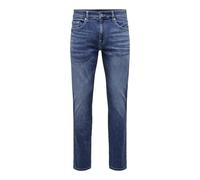 Only & Sons Slim fit Jeans Onsloom Mid Rise Slim Fit Jeans Medium Blue Denim 32 34 Medium Blue Denim