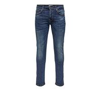 Pantalón only & sons weft reg. mb 5076 pim medium blue denim homb 30