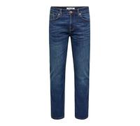 Only & Sons Slim fit Jeans ONSWEFT Mid Waist Regular Fit Jeans Medium Blue Denim 32 30 Medium Blue Denim
