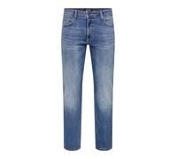 Only & Sons Slim fit Jeans ONSWEFT Mid Waist Regular Fit Jeans Medium Blue Denim 32 32 Medium Blue Denim