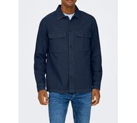 Only & Sons Sobrecamisa de hombre a cuadros. Azul S