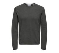 Only & Sons SÓLO&Hijos Suéter Hombre Cuello Redondo Algodón Cómodo Elegante Jersey Punto