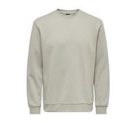 ONLY & SONS Sudadera con Capucha para Hombre ONSCONNOR, Forro Plateado., S