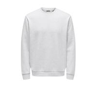 Only & Sons Onsceres Crew Neck Noos Sudadera para Hombre, Super Light Grey Melange, M
