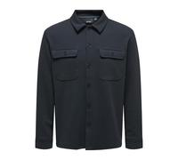Only & Sons Sudadera Onsnewkodyl Camisa, Hombre, Azul Marino Oscuro, S