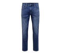 Only & Sons Slim fit Jeans Onsloom Mid Rise Slim Fit Jeans Medium Blue Denim 32 32 Medium Blue Denim