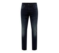Only & Sons Onsloom Slim Blue Black 6921 Dnm Noos Vaqueros Ajustados, Hombre, Azul Denim, 32W / 34L