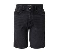 ONLY & SONS Onsedge 2047 Azg Dnm Shorts Pantalones Cortos Vaqueros, Black Denim, L Hombres