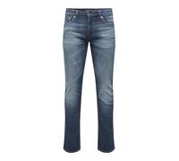ONLY & SONS Onsloom Slim DMB 9595 Dcc Dnm Noos Vaqueros Ajustados, Dark Medium Blue Denim, 31W / 32L Hombres