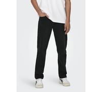 ONLY & SONS Vaqueros rectos. Color Negro Denim