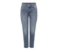 ONLY Straight fit Jeans ONLEMILY High Waist Straight Fit Jeans Special Blue Grey Denim 30 32 Special Blue Grey Denim