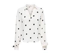 ONLY Sud Onlbelem L/S Bow Top Wvn Sur, Cloud Dancer, S para Mujer