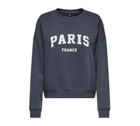 ONLY Sudadera azul oscuro / blanco M azul oscuro / blanco