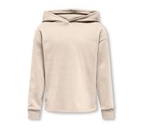 ONLY Sudadera con Capucha para niña KOGFAVE, Blancocap Gris, 134-140