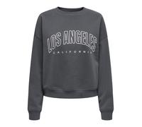 ONLY Sudadera gris oscuro / blanco M gris oscuro / blanco