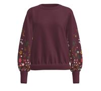 ONLY Sudadera 'ONLBrooke' azul claro / curry / pino / rojo vino M EUR