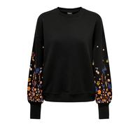 ONLY Sudadera 'ONLBrooke' azul / naranja / negro / blanco XXS EUR
