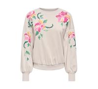ONLY Sudadera 'ONLBrooke' curry / piedra / pino / rosa claro S EUR