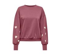 ONLY Sudadera 'ONLBrooke' magenta / blanco L EUR