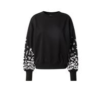 ONLY Sudadera 'ONLBrooke' negro / blanco L negro / blanco