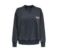 ONLY Sudadera 'ONLLUCINDA' gris / color barro / rosa claro / negro denim S gris / color barro / rosa claro / negro denim