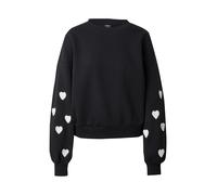 ONLY Sudadera 'ONLMACY' negro / blanco XL negro / blanco